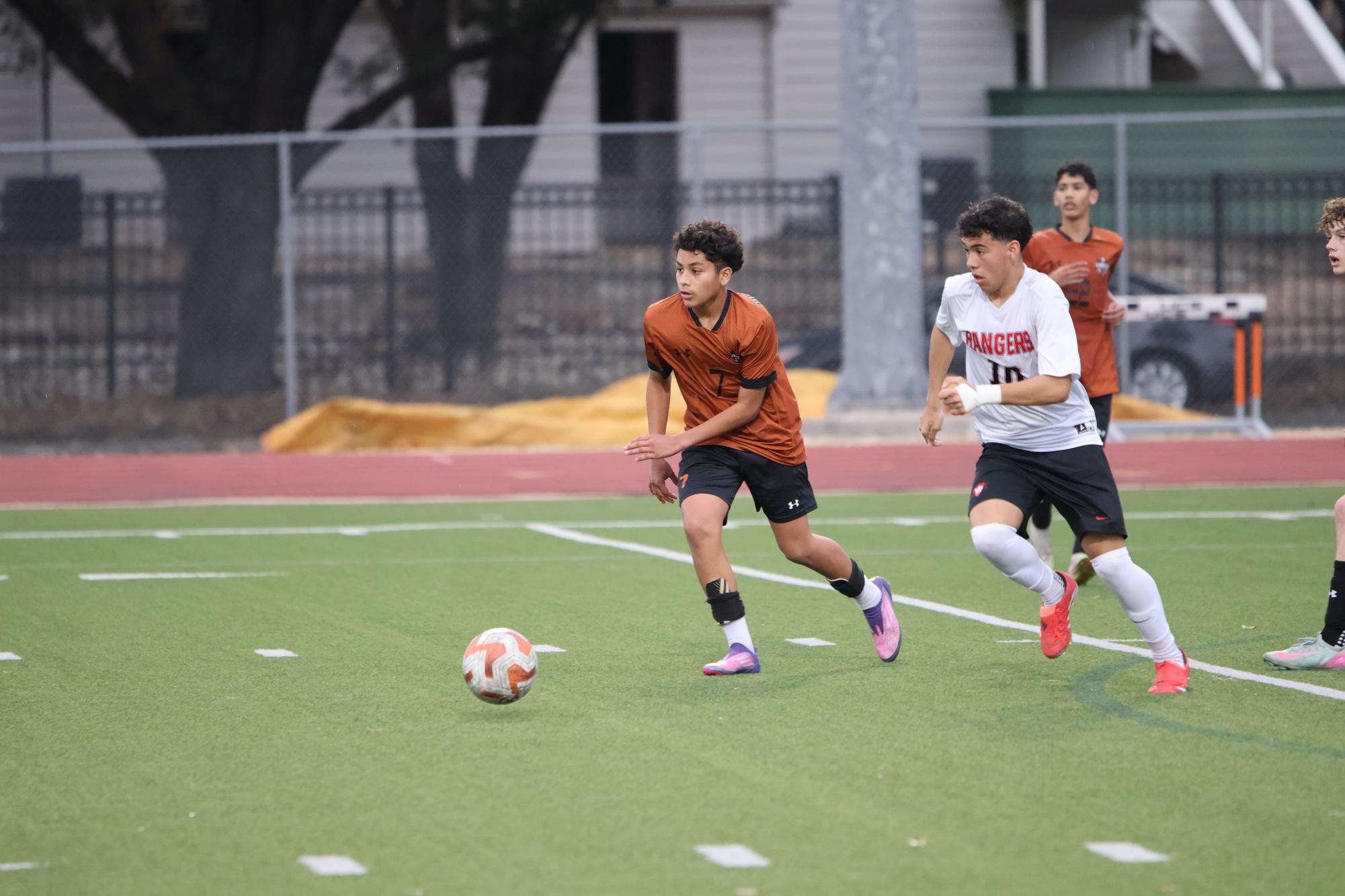 JV White Soccer Succumbs to Vista Ridge in 4-0 Loss