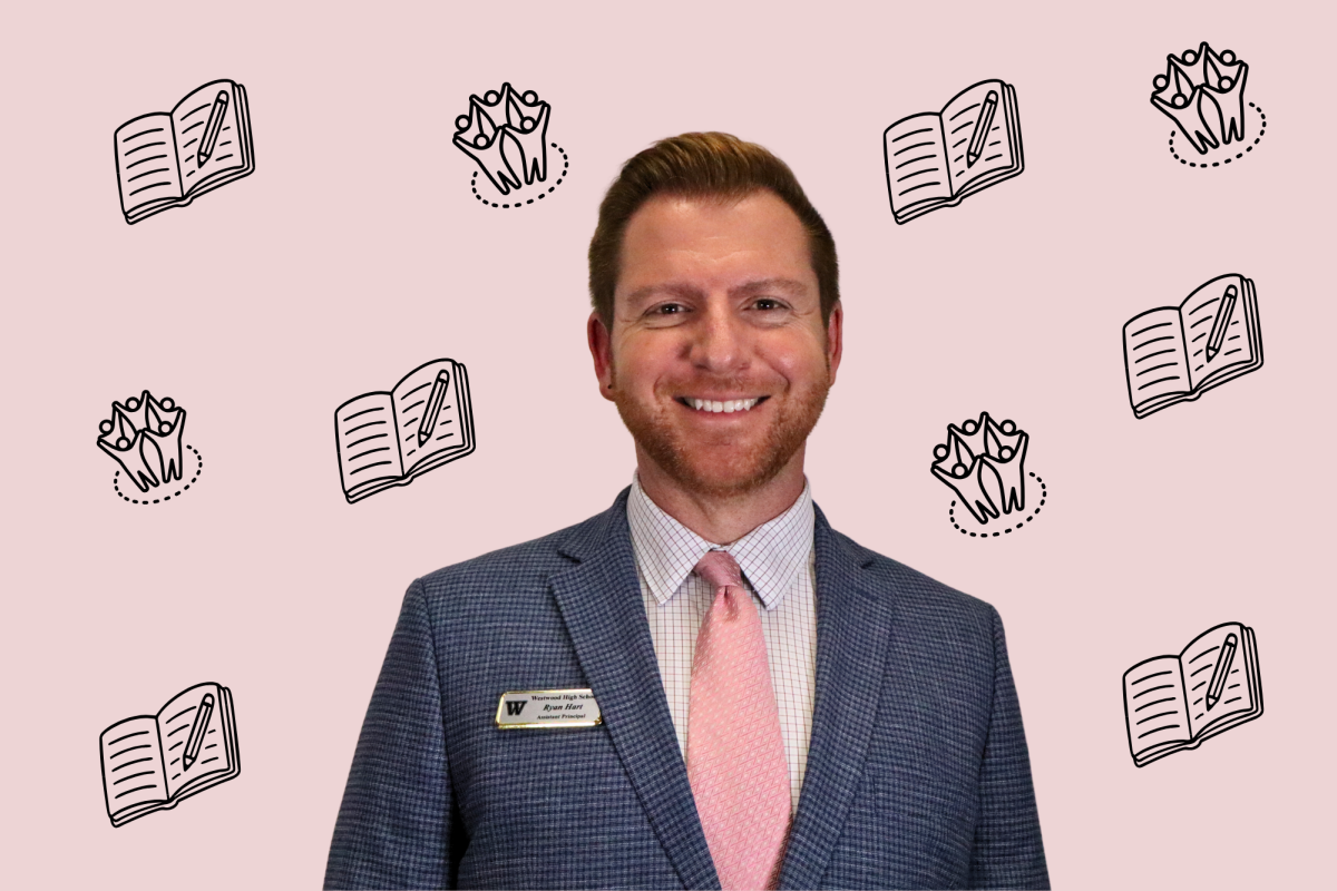Smiling, new Assistant Principal Ryan Hart was welcomed into the faculty in early February. He brings experience in human studies and a wide smile, eager to pass on his love for learning to students all around.