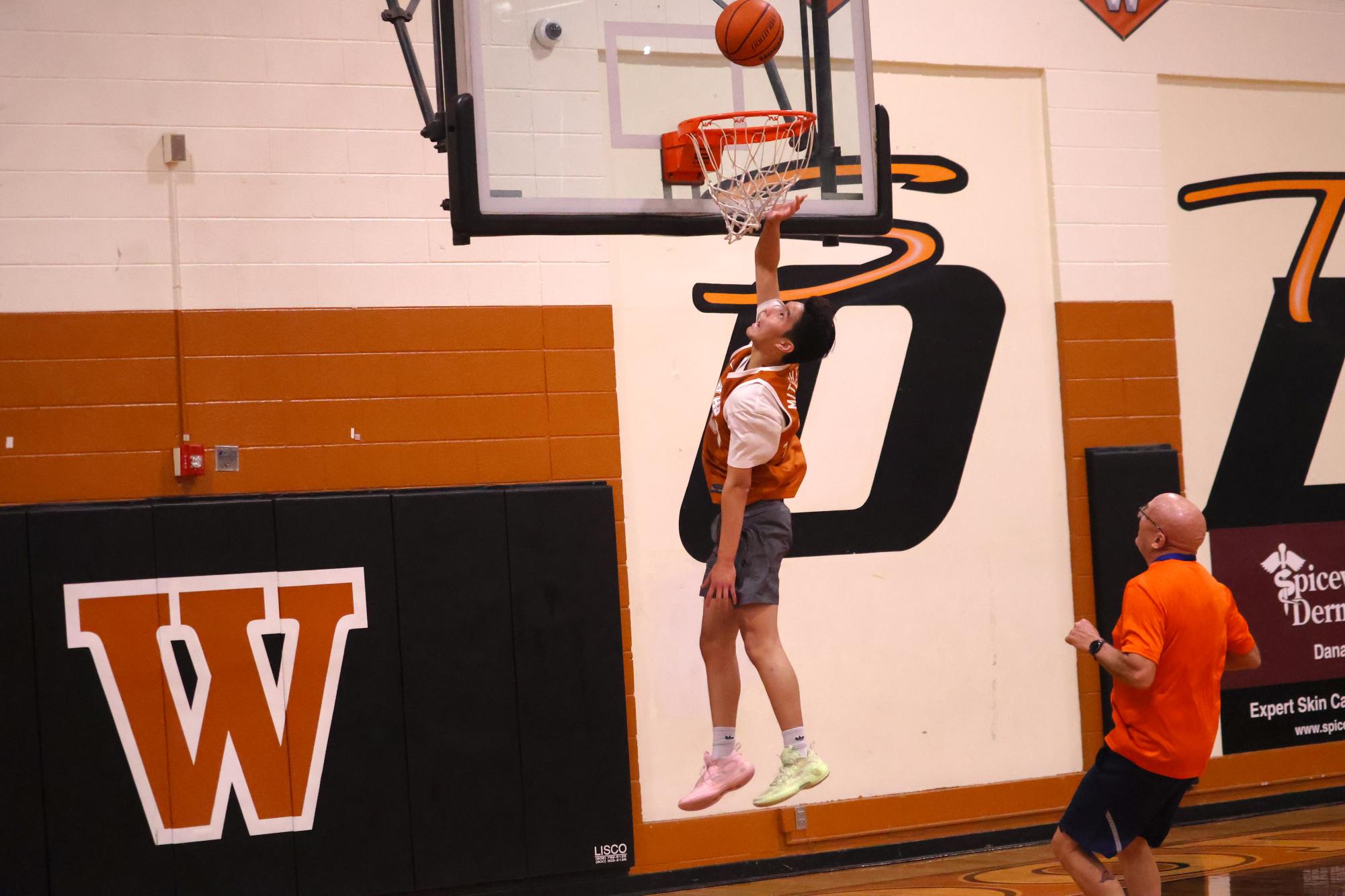 Staff Takes Victory in Annual Student Versus Staff Basketball Game