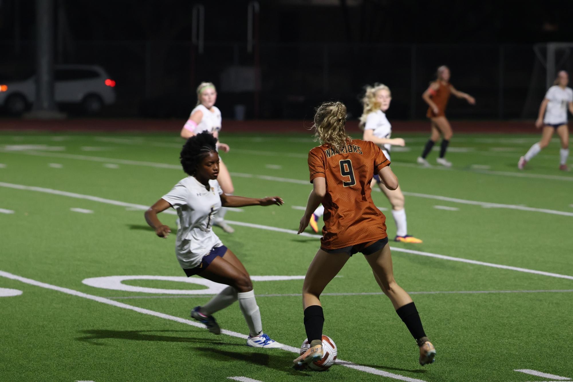 Varsity Womens' Soccer Surpass Stoney Point Tigers 2-0