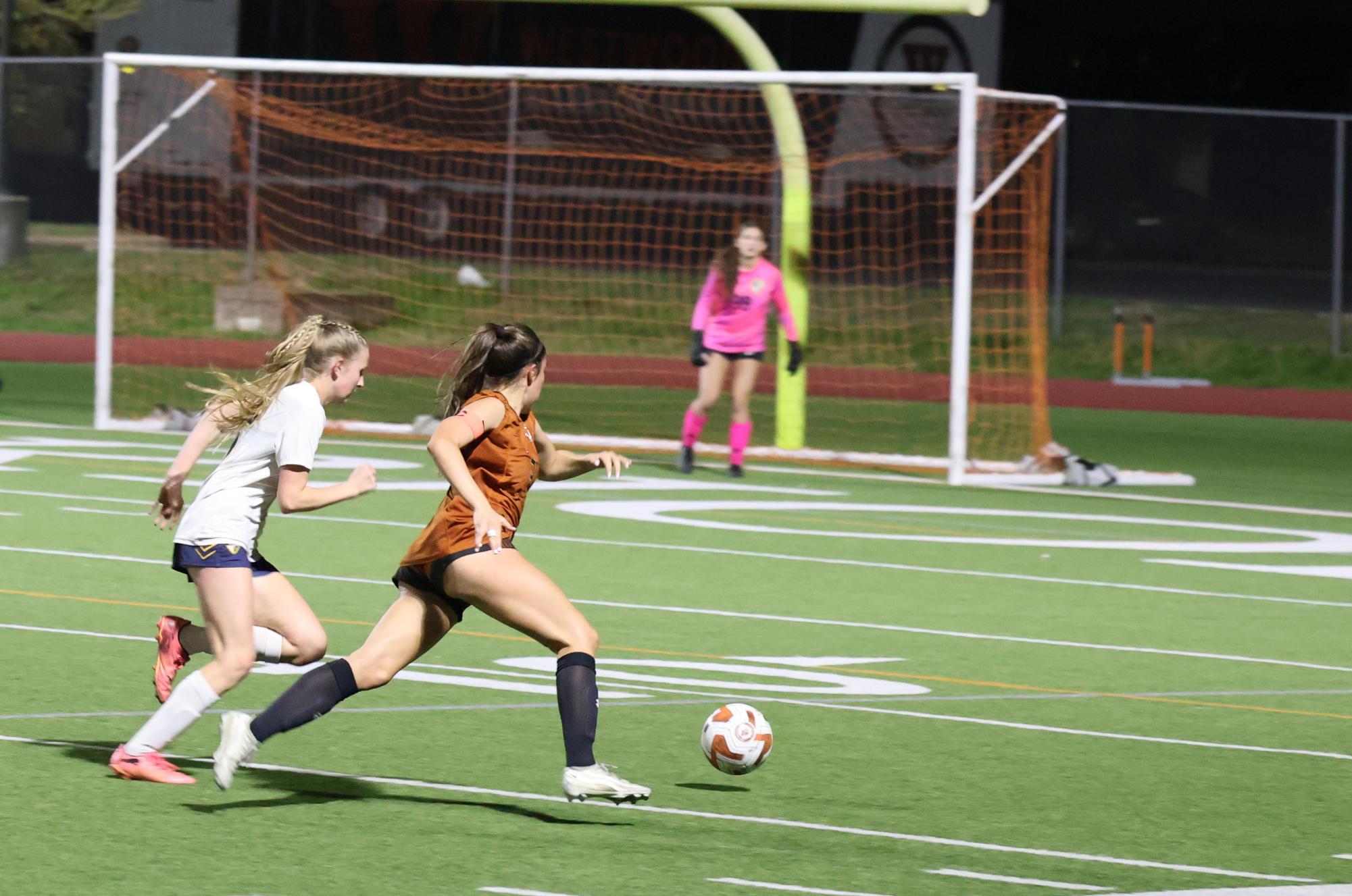 Varsity Womens' Soccer Surpass Stoney Point Tigers 2-0