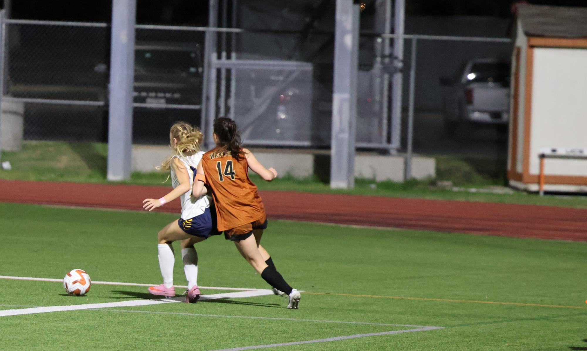 Varsity Womens' Soccer Surpass Stoney Point Tigers 2-0