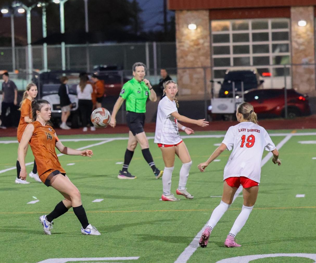 Varsity Girls' Soccer Crush Vista Ridge 3-0 on Senior Night