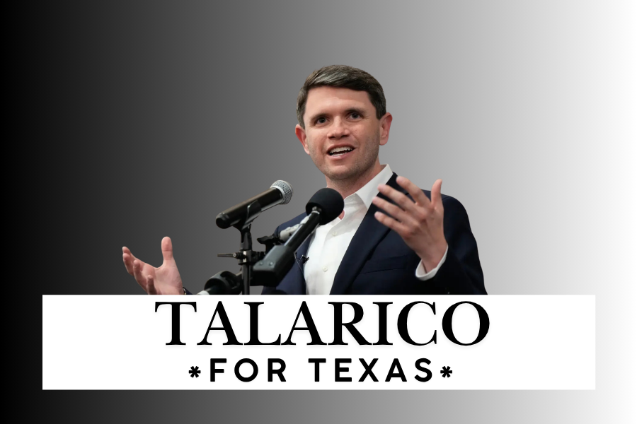 Senate Candidate James Talarico focuses on having conversations with people in smaller communities.