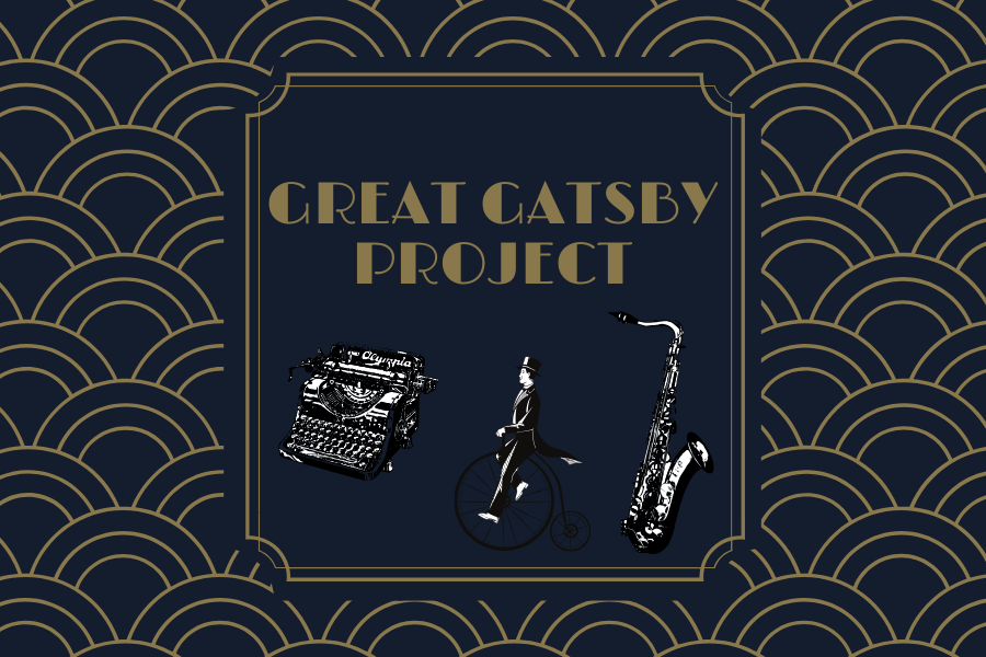 Closing out their unit on 'The Great Gatsby,' English 3 students participated in an interactive project that included different stations relating to the book and its 1920s time period. Students took this chance to explore the different niche references from the 1920s time period with examples of vintage clothing, music, inventions, and more.