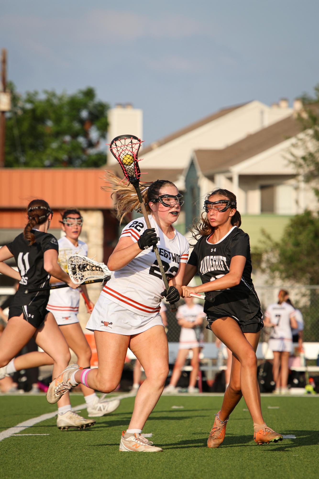 Varsity Girls' Lacrosse Shine Bright in 13-7 Win on Senior Night