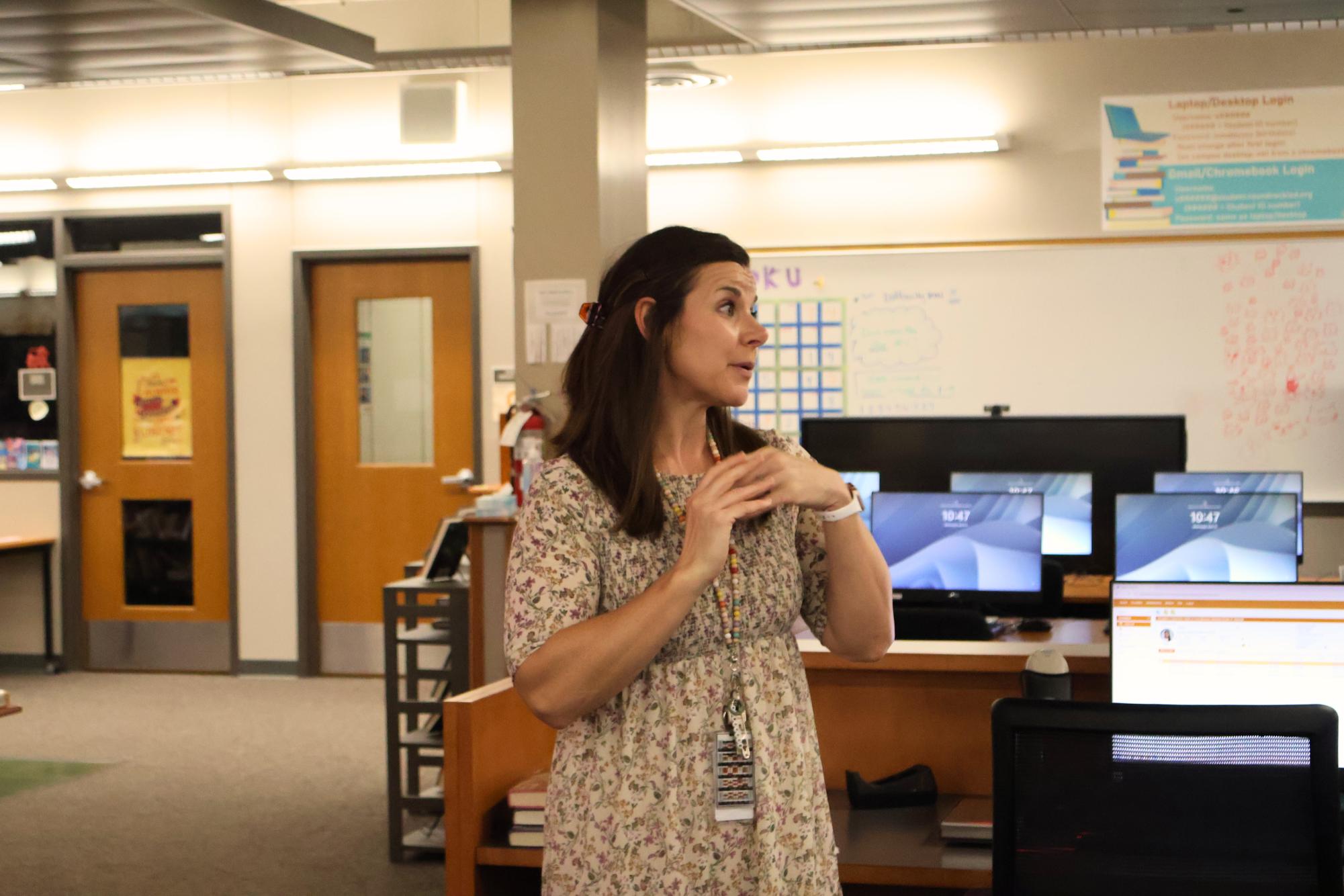 Library Faculty Honors Earth Day With Blooming Wildflowers Activities