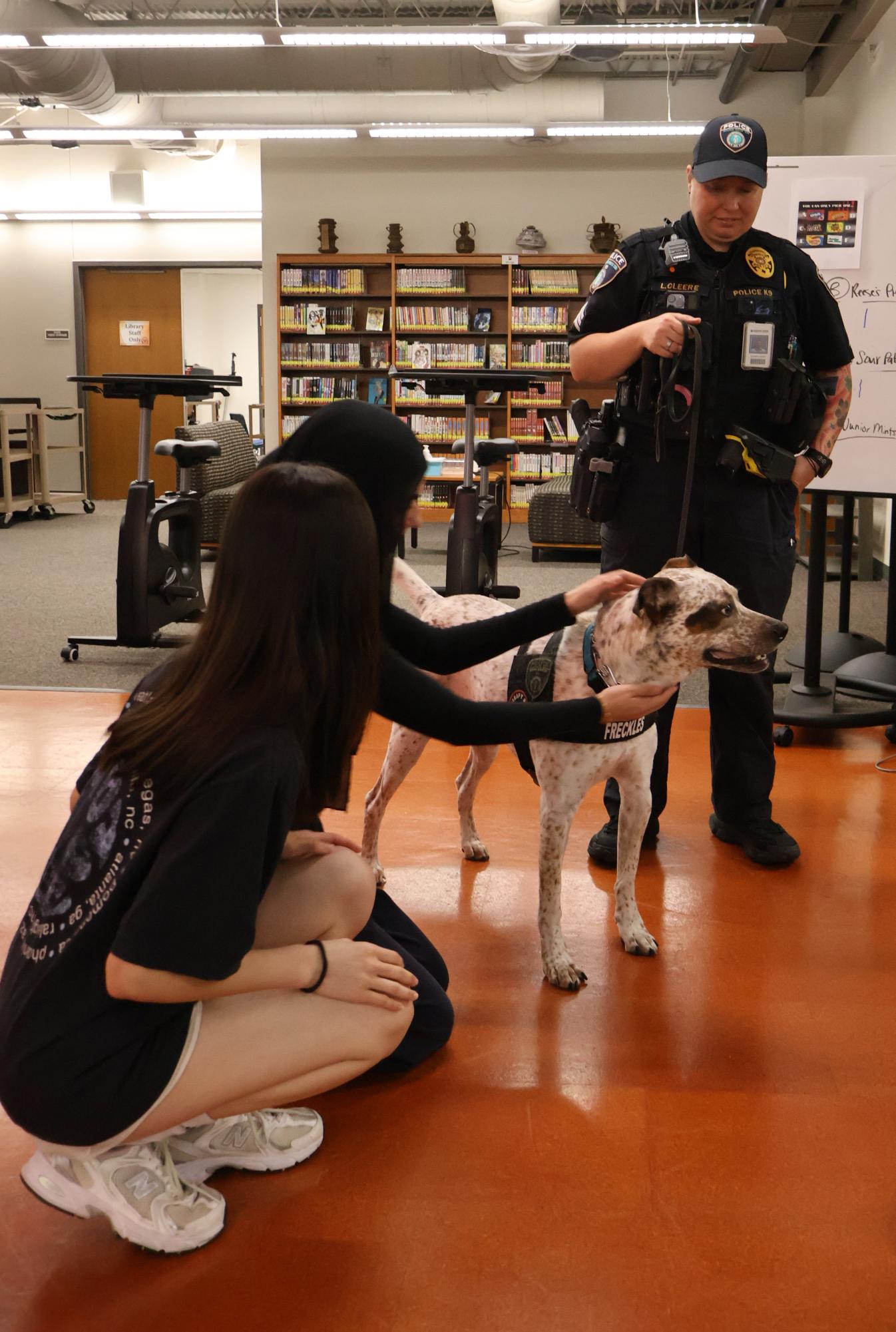 Paws Before Tests: Freckles the Therapy Dog Helps Students Reset