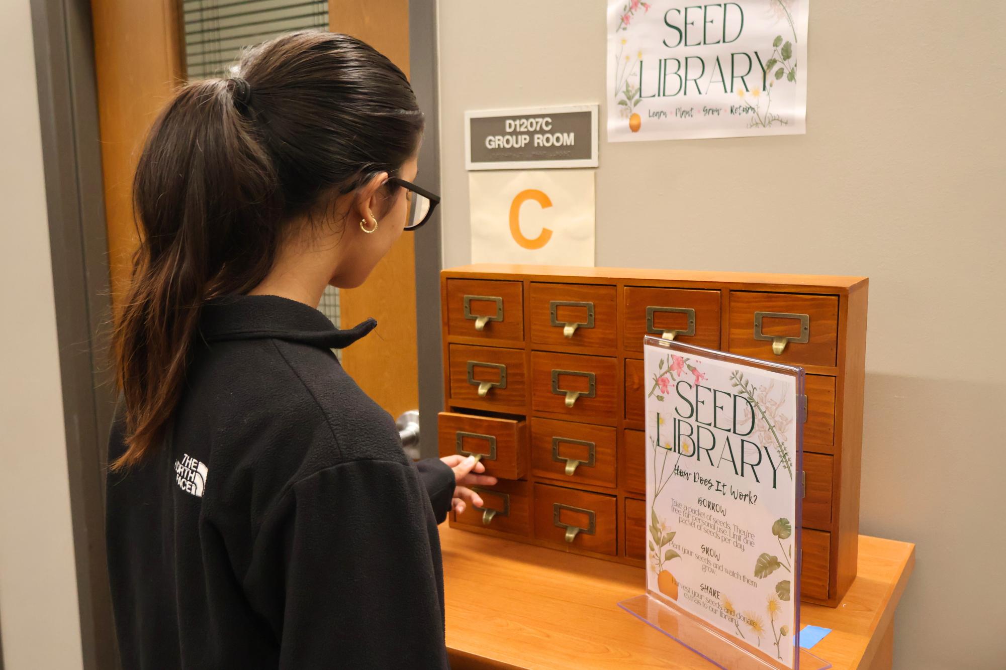 Library Faculty Honors Earth Day With Blooming Wildflowers Activities
