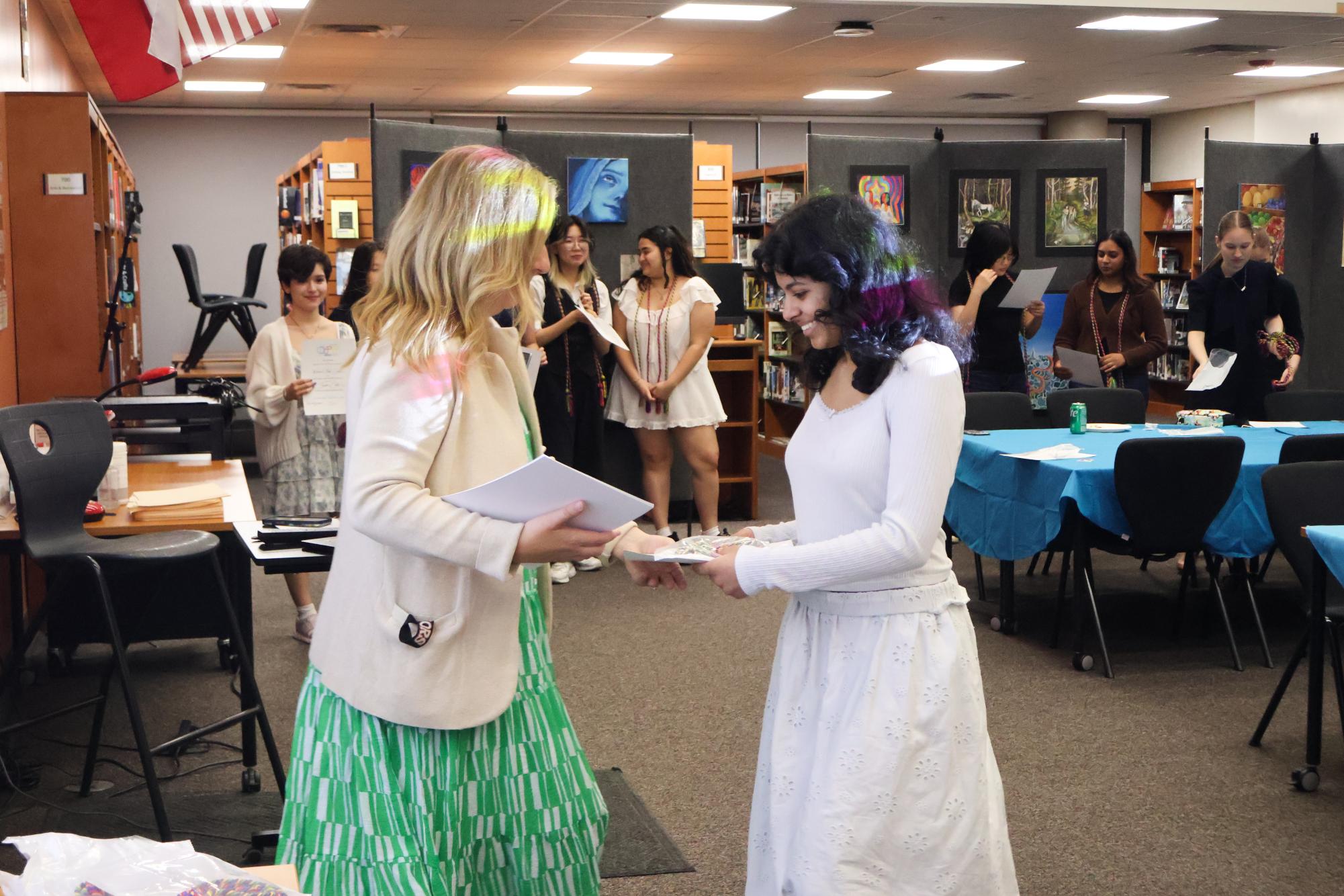 National Art Honor Society Celebrates Artistic Accomplishments at End-of-Year Banquet
